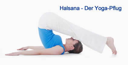 Halasana Yoga löst Stress und dehnt Bauchmuskeln
